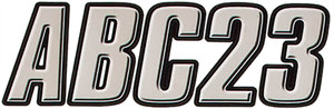 Hardline - Series 800 Registration Kit Silver/black - SIBLK800