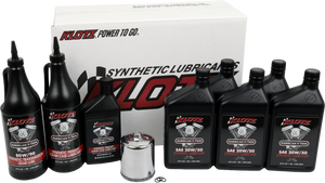 Klotz - Premium Harley Davidson 5qt Synthetic Oil Change Kit - KH-108