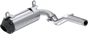 Mbrp - Single Slip-on System W/ 5" Performance Muffler Blk Tip - AT-9222PT