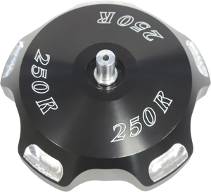 Modquad - Gas Cap 250r  Logo  Blk 88-89 - GC2-250R-BLK