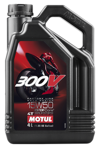 Motul - 300v Competition Synthetic Oil 4t 15w50 4l 4/case - 104129