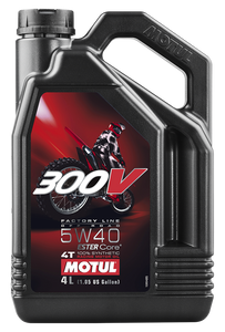 Motul - 300v Ec Syn Motor Oil 4t 15w50 55gal Drum - 104133