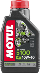 Motul - 5100 Ester/syn Engine Oil 10w40 1l 12/case - 104066