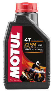 Motul - 7100 Oil 4t 5w40 1l 12/case - 104086