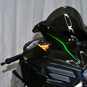 New Rage Cycles - Mirror Block Off Turn Signals Kaw - H2-MBO