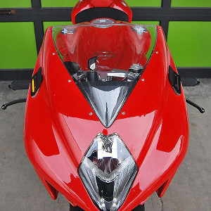 New Rage Cycles - Mirror Block Off Turn Signals Mv Agusta - F34-MBO