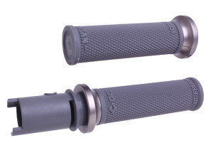 Odi - Lock-on Ruffian Grips Graphite/gun Metal Cvo `23-24 - V30HTCH-H