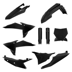 Polisport - Full Plastic Kit Black - 91615