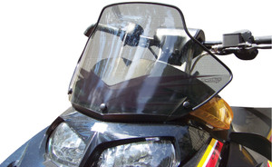 Powermadd - Cobra W/s Mid Smoke/blk 11" S-d Rev Hood Mtd Flyscreen - 13031