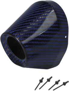 Pro Circuit - Carbon End Cap Blue 1 3/4" I.d. - PC4022-0007