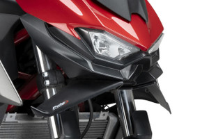 Puig - Downforce Front Spoiler Matte Black Kaw - 22190J