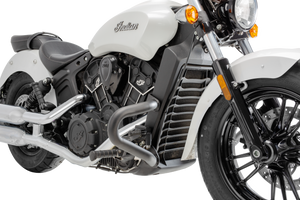 Puig - Engine Guards Mustache Black `15-25 All Scouts - DGG042N