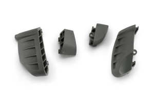 Puig - Rubber End Replacement Frame Slider Pro 2.0 Pr Grey - 20872U