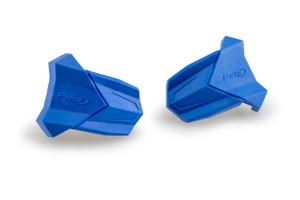 Puig - Rubber End Replacement Frame Slider R19 Pair Blue - 3148A