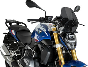 Puig - Windscreen Naked New Gen Sport Dark Smoke Bmw - 22299F