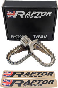 Raptor - Titanium Foot Pegs Adv Pr Ktm - ADV001