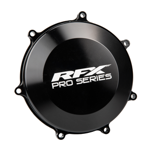 Rfx - Clutch Cover Hard Anodized Black Kaw - FXCC 20500 99H2
