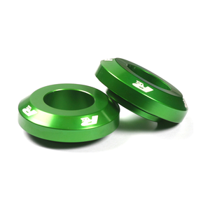 Rfx - Fast Rear Wheel Spacers Green Kaw - FXWS 20501 99GN