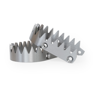 Rfx - Footpeg Replacement Plates Titanium Plates And Screws - FXFR 90100 99TA