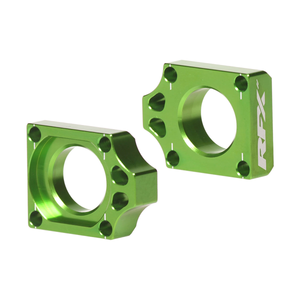 Rfx - Rear Axle Blocks Green Kaw - FXAB 20100 99GN