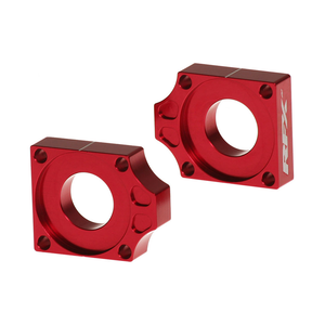 Rfx - Rear Axle Blocks Red Gas/ktm/husq - FXAB 50600 99RD