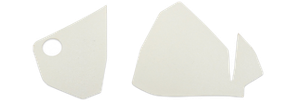 Rfx - Side Panel Grip Tape Clear Triumph - FXGT 61000 99CL