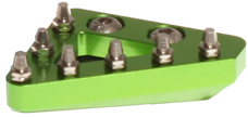 Rfx - Solid Rear Brake Tip Green - FXRB 90101 99GN