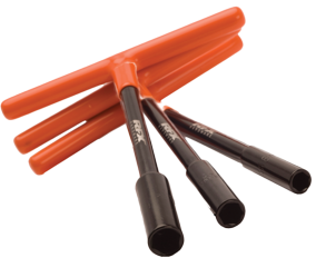 Rfx - T-bar Set Black/orange 8mm/10mm/13mm - FXWT 30300 99BK