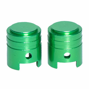 Rfx - Valve Caps 2pcs Green - FXVC 10000 00GN