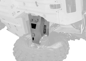 Rival Powersports Usa - Alloy Rear A Arm Guards Pol - 24.7438.1-6