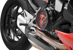 Rizoma - Clutch Cover Red Duc V2 - ZDM179R