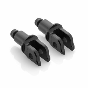 Rizoma - Footpeg Mount Kit Rider Black Pr - PE795B