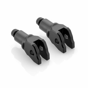 Rizoma - Footpeg Mount Kit Rider Black Pr - PE852B