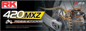 Rk Excel - 420mxz Drive Chain 420 X 126 - 420MXZ-126