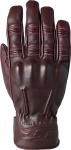 Rst - Iom Tt Hillberry 2 Ce Glove Oxblood Leather Lg - 103183RED-10