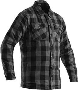 Rst - Lumberjack Ce Shirt Grey Check Textile Xs - 102115GRY2-38