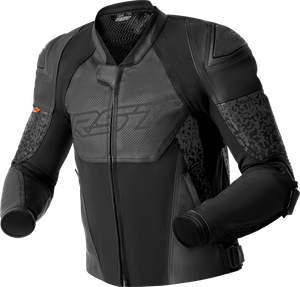 Rst - Ps Supersport-k D3o Jacket Black Leather Md - 103648BLK-42
