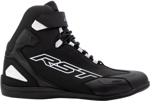 Rst - Sabre Moto Shoe Ce Boot Black / Black / White  Sz 10 - 103053BLK-43