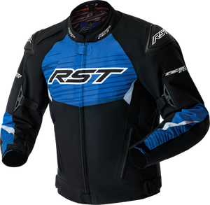 Rst - Tractech Evo D3o Jacket Black/blue Textile Sm - 103640BLU-40