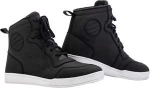 Rst - Womens Hitop Moto Ce Wp Shoe Black 6 - 103126BLK-37