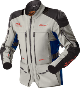 Rst - Womens Ps Adventure D3o Jacket Sil/blu Textile 3xl - 103628SIL-20