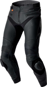 Rst - Womens S1 D3o Leather Pants Black Md - 103627BLK-12