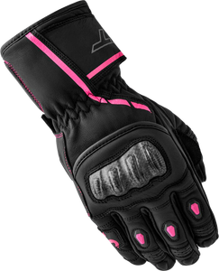 Rst - Womens S1 Glove Black/pink Leather Xl - 103653PNK-09