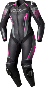 Rst - Womens Tractech Evo D3o Suit Black/pink Leather Md - 103643PNK-12