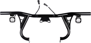 Santoro Fabworx - Lightbar Crashbar Black `17-23 Non Cvo - SF80024