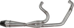 Sawicki - 2in1 M8 Softail Shorty Pipe Brushed Ss - 930-01236