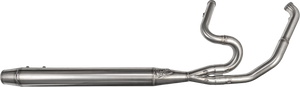 Sawicki - 2in1 Tc Softail Full Length Cannon Brushed Ss - 930-01073