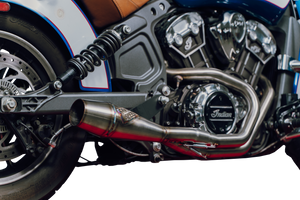 Sawicki - Indian Scout Shorty Cannon Brushed Ss - 930-01363