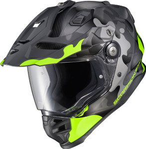 Scorpion Exo - Xt9000 Carbon Full Face Helmet Gilley Hi-vis/grey Sm - XT9-2373