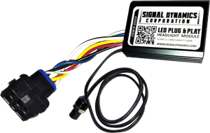 Sdc - Plug & Play Headlight Module Halogen & Led 2-1/4x1-5/8-5/8" - 1014